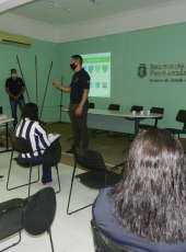 SAP recebe comitiva da Secretaria Nacional de Segurança Pública para discutir ações do Programa Nacional de Qualidade de Vida junto aos policiais penais