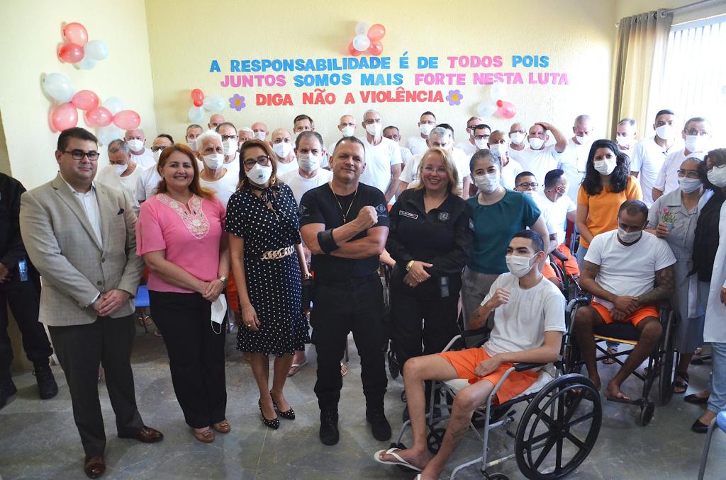 Unidade Prisional Irmã Imelda certifica 100% dos internos condenados pela Lei Maria da Penha em curso voltado para o enfrentamento da violência contra as mulheres