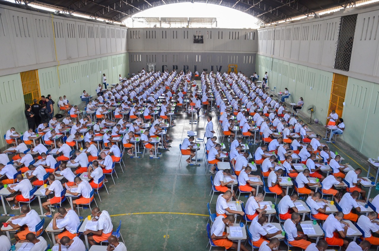 Sistema prisional do Ceará lidera o ranking nacional de atividades complementares de educação para pessoas privadas de liberdade e se destaca na remição de pena pela leitura