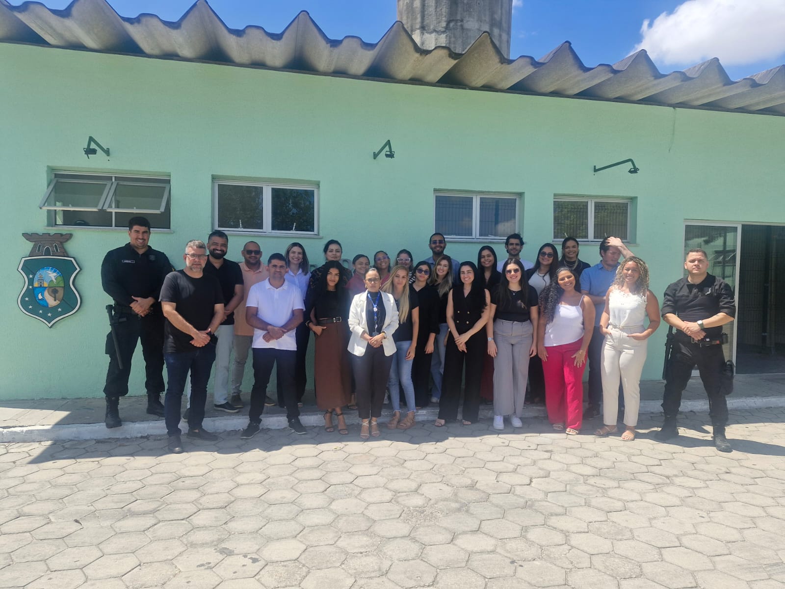 Alunos de Direito da Faculdade Estácio participam de visita técnica no sistema prisional cearense