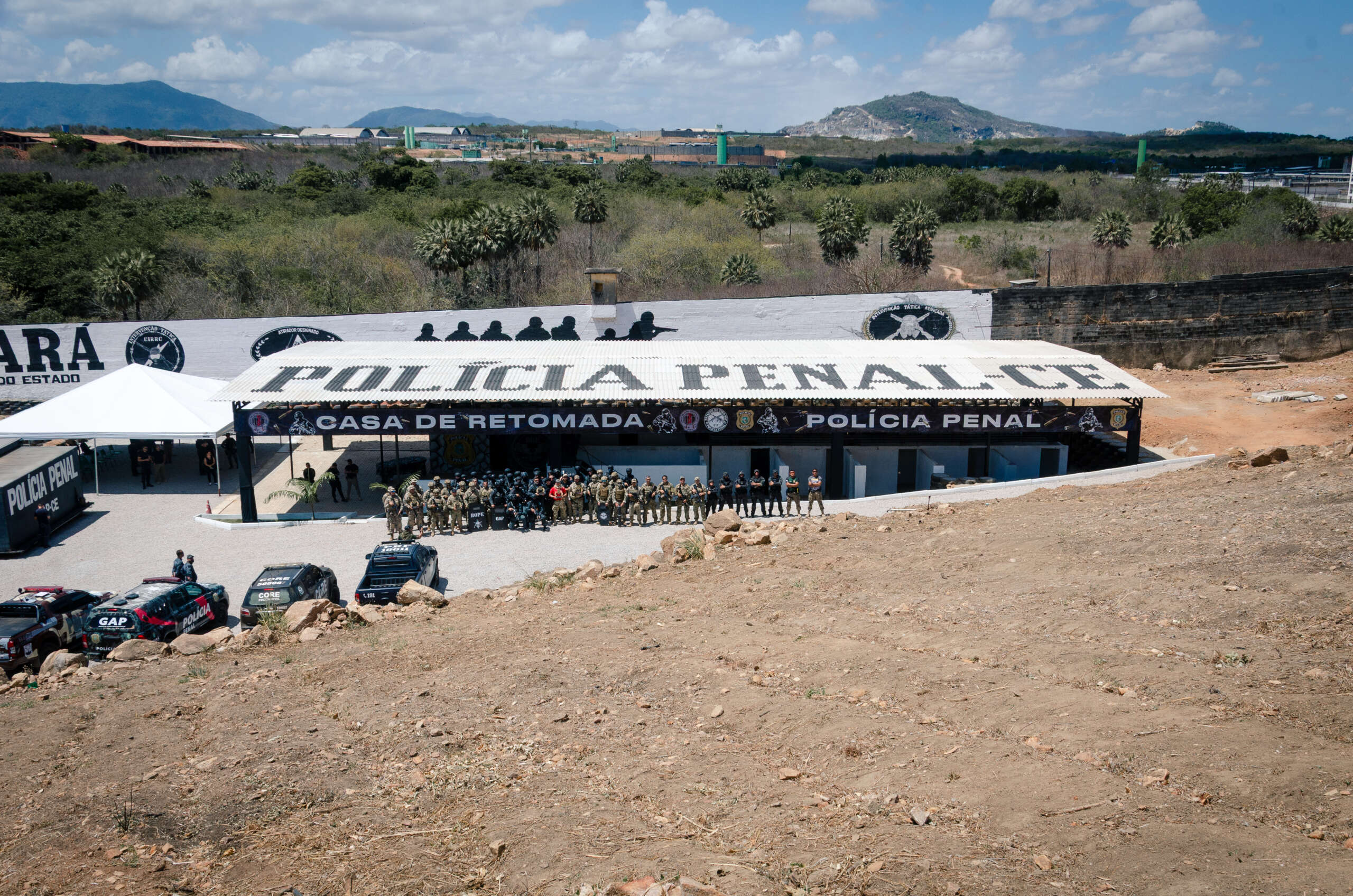 SAP inaugura equipamento para treinamento prático de intervenção prisional