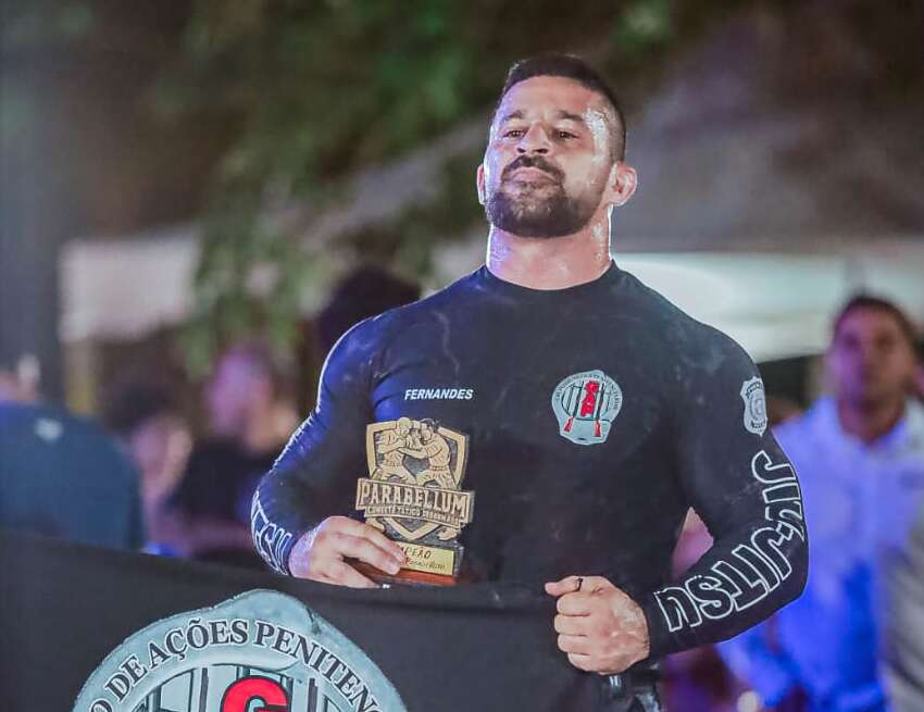 Policial penal conquista título absoluto em campeonato de combate tático desarmado no Ceará