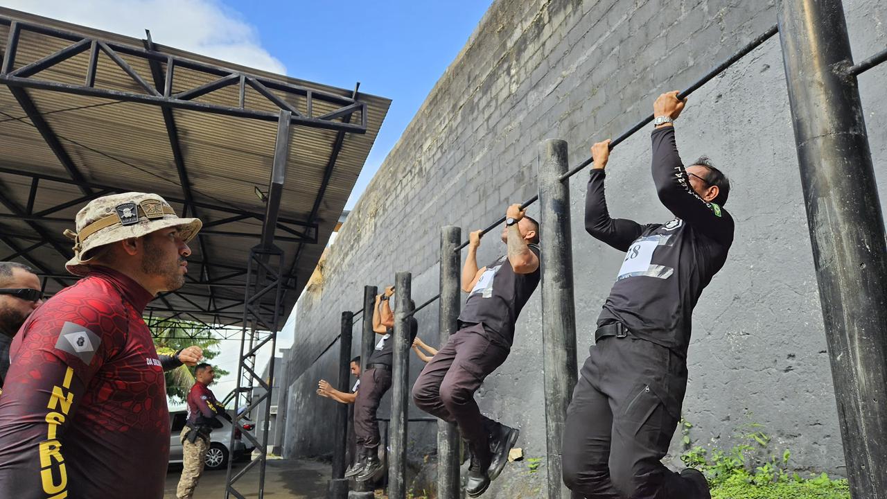 VII Curso de Intervenção Rápida em Recinto Carcerário (CIRRC) inicia primeira etapa do Teste de Aptidão Física