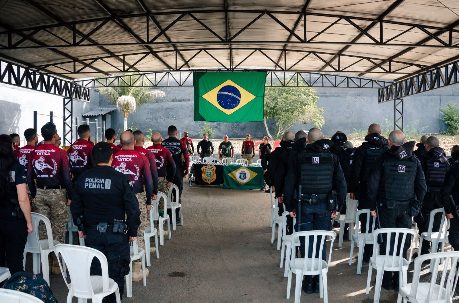 SAP realiza cerimônia de abertura do VII Curso de Intervenção Rápida em Recinto Carcerário (CIRRC)