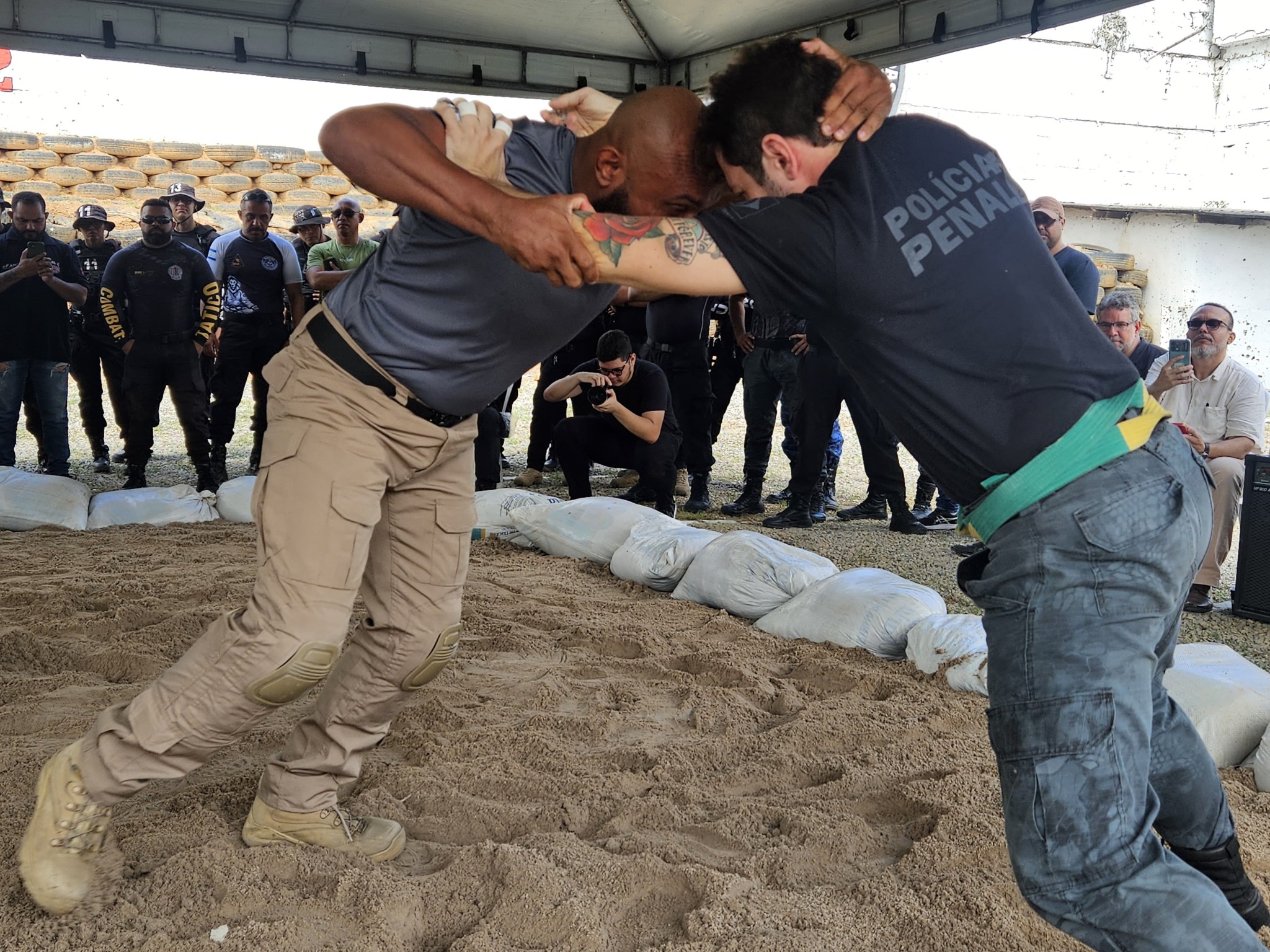 Polícia penal do Ceará promove a sua primeira edição de combate tático desarmado