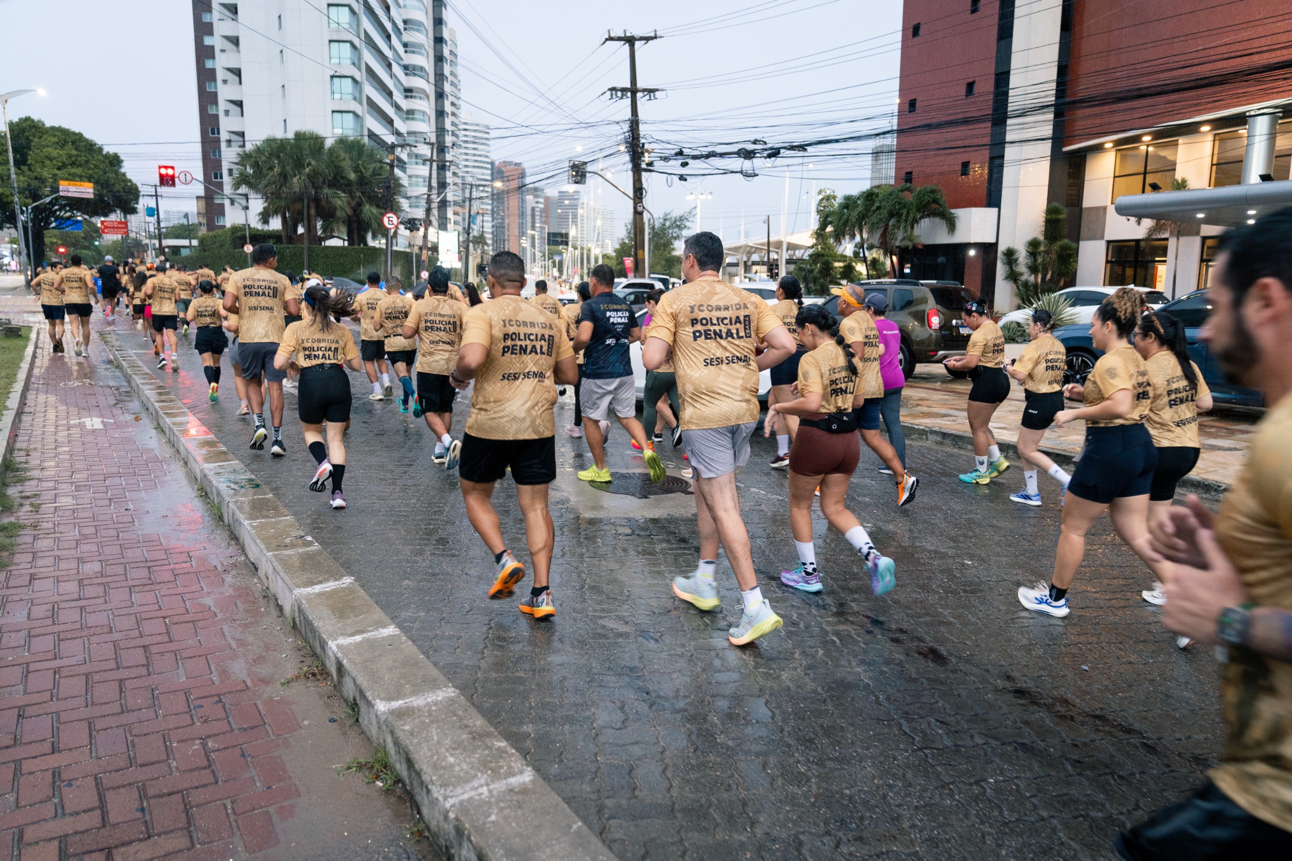 Integração e solidariedade: SAP realiza 3ª Corrida de Rua da Polícia Penal do Ceará (Confira todas as fotos)